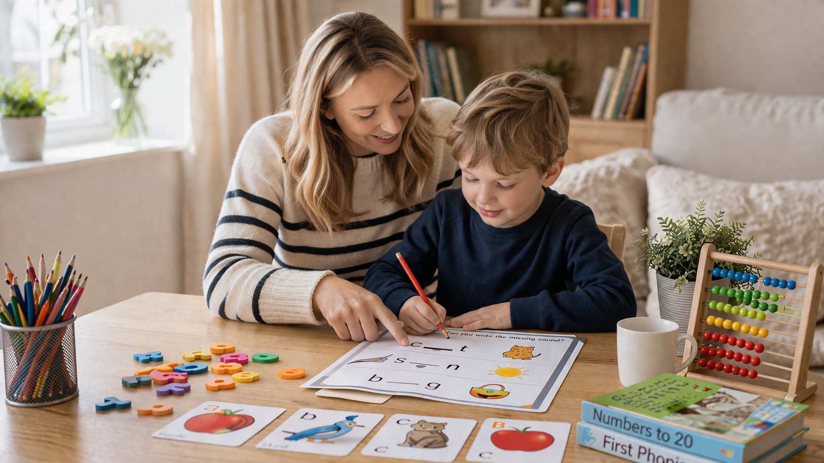 Parent supporting early years development at home through play FS1 FS2